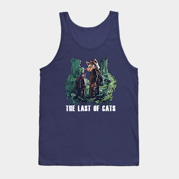 The Last of Cats Tank Top by Zascanauta